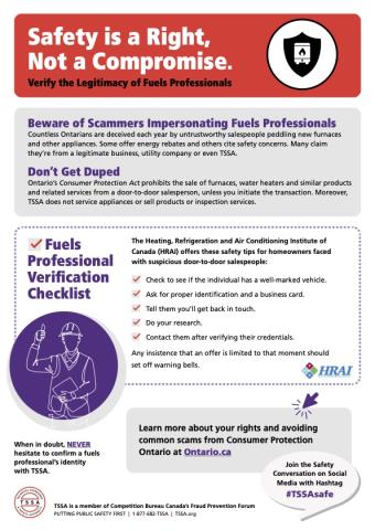 Fuels verification checklist cover